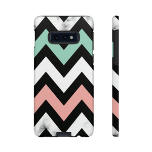 Chevron Shapes Android Case (Protective) Samsung Galaxy S10E Matte Phone Case