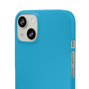 Bright Cerulean iPhone Case (Slim) Phone Case