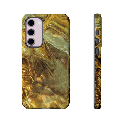 Nacre Marble Android Case (Protective) Samsung Galaxy S23 Plus Matte Phone Case