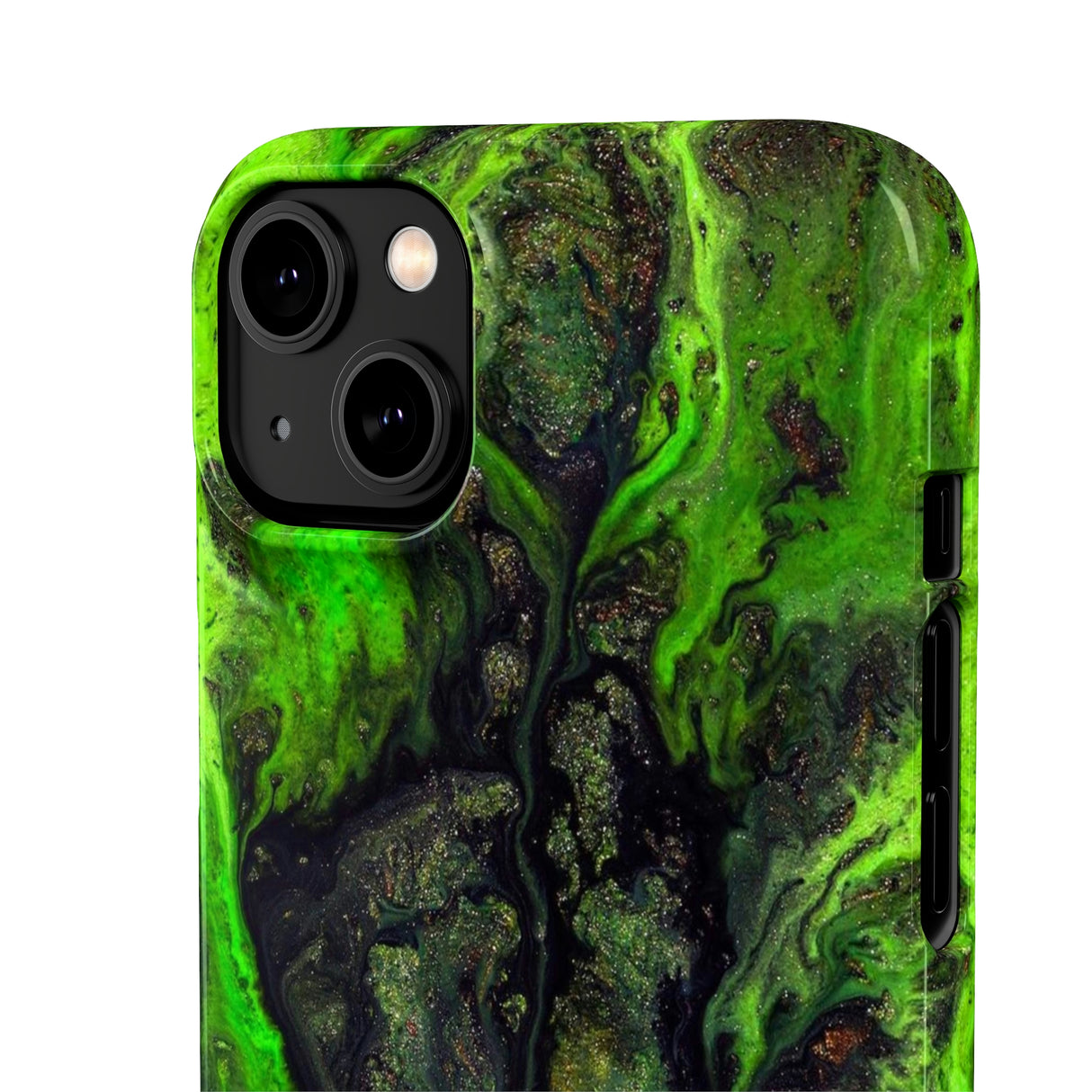 Toxic Ink Art iPhone Case (Slim) Phone Case