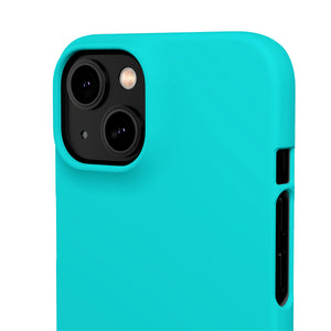 Dark Turquoise iPhone Case (Slim) Phone Case