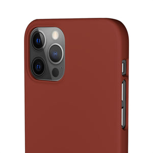 Burnt Umber iPhone Case (Slim) Phone Case