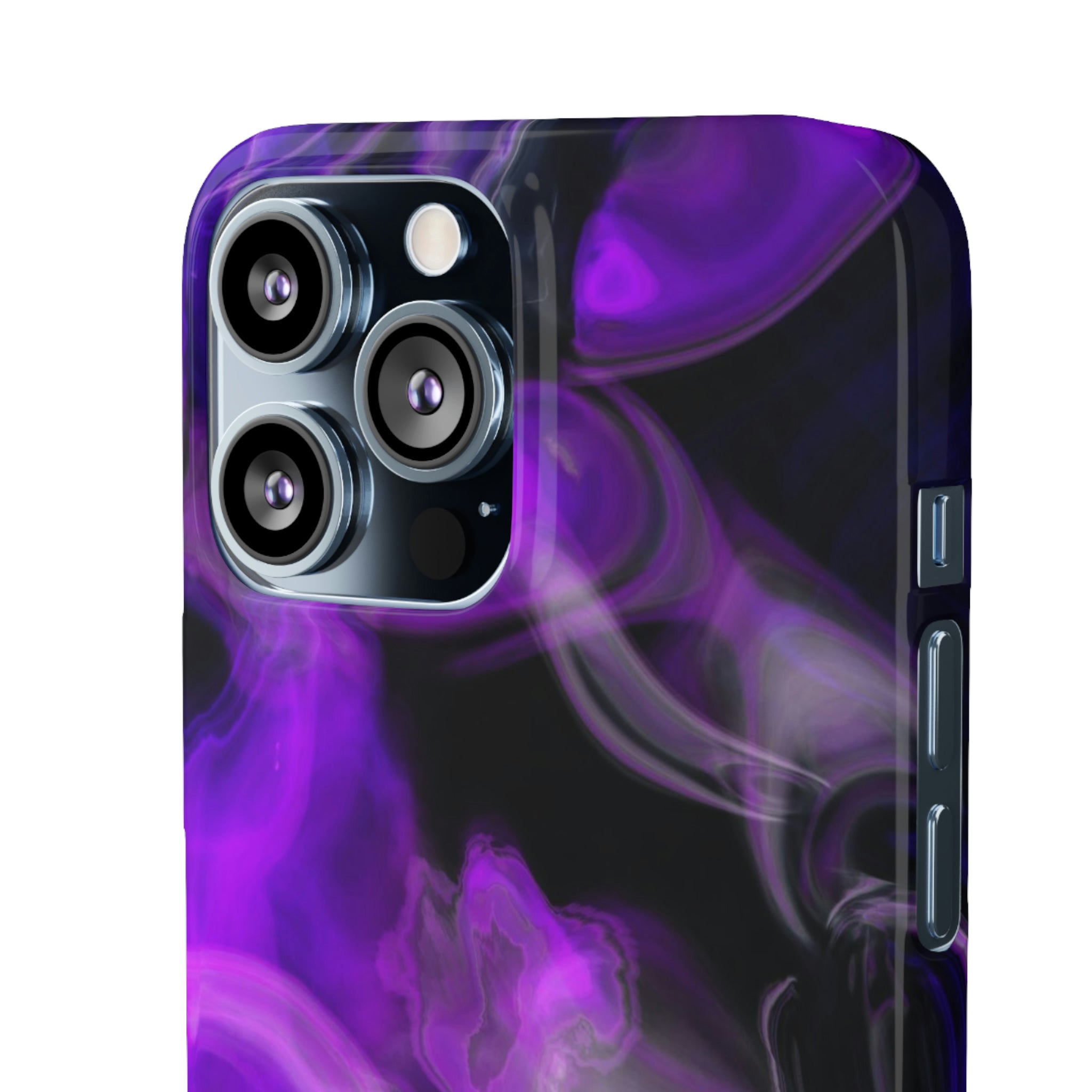 Purple Marble iPhone Case (Slim) Phone Case