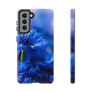 Cornflower Blue Android Case (Protective) Samsung Galaxy S21 Glossy Phone Case