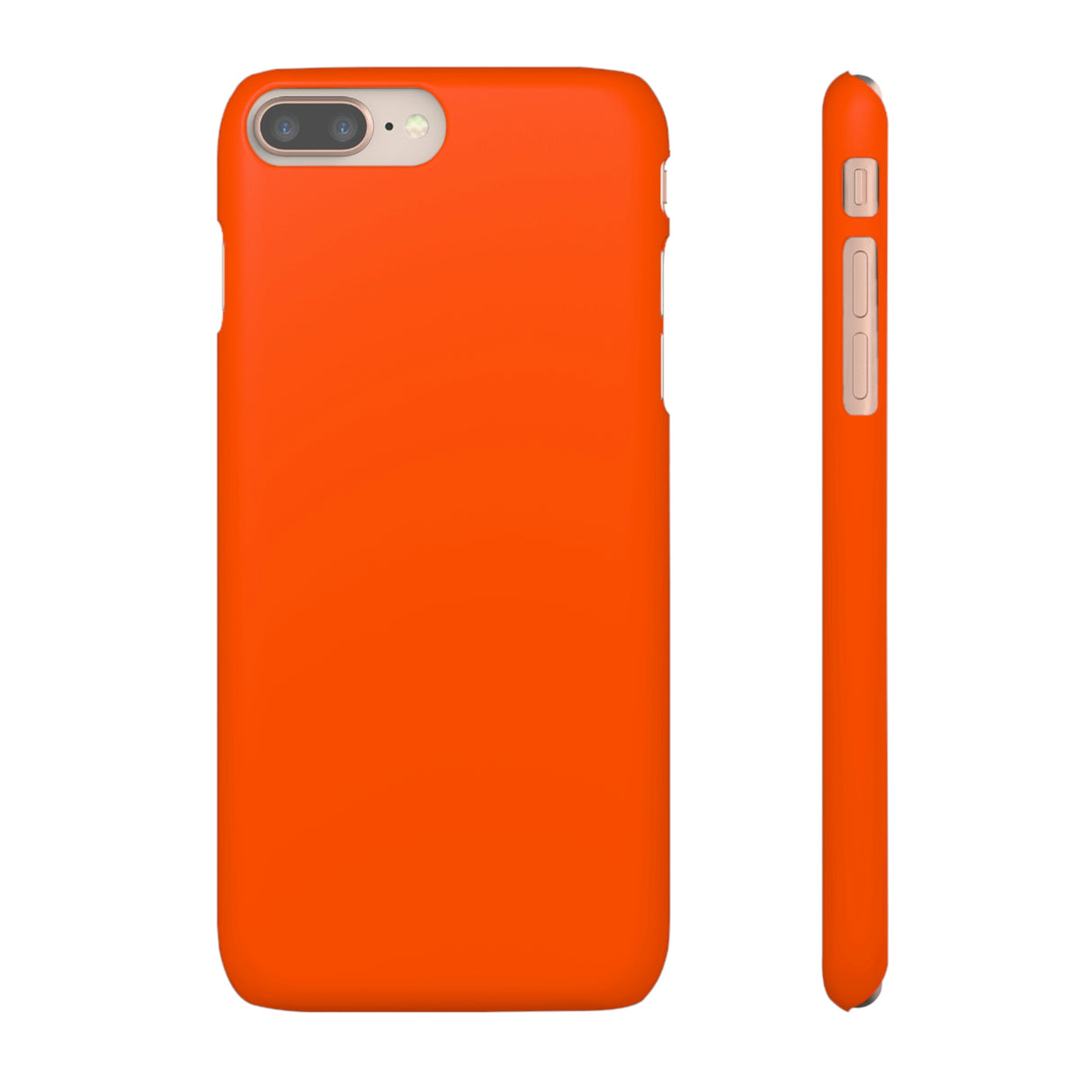 International Orange iPhone Case (Slim) iPhone 8 Plus Matte Phone Case