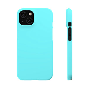 Electric Blue iPhone Case (Slim) iPhone 14 Matte Phone Case