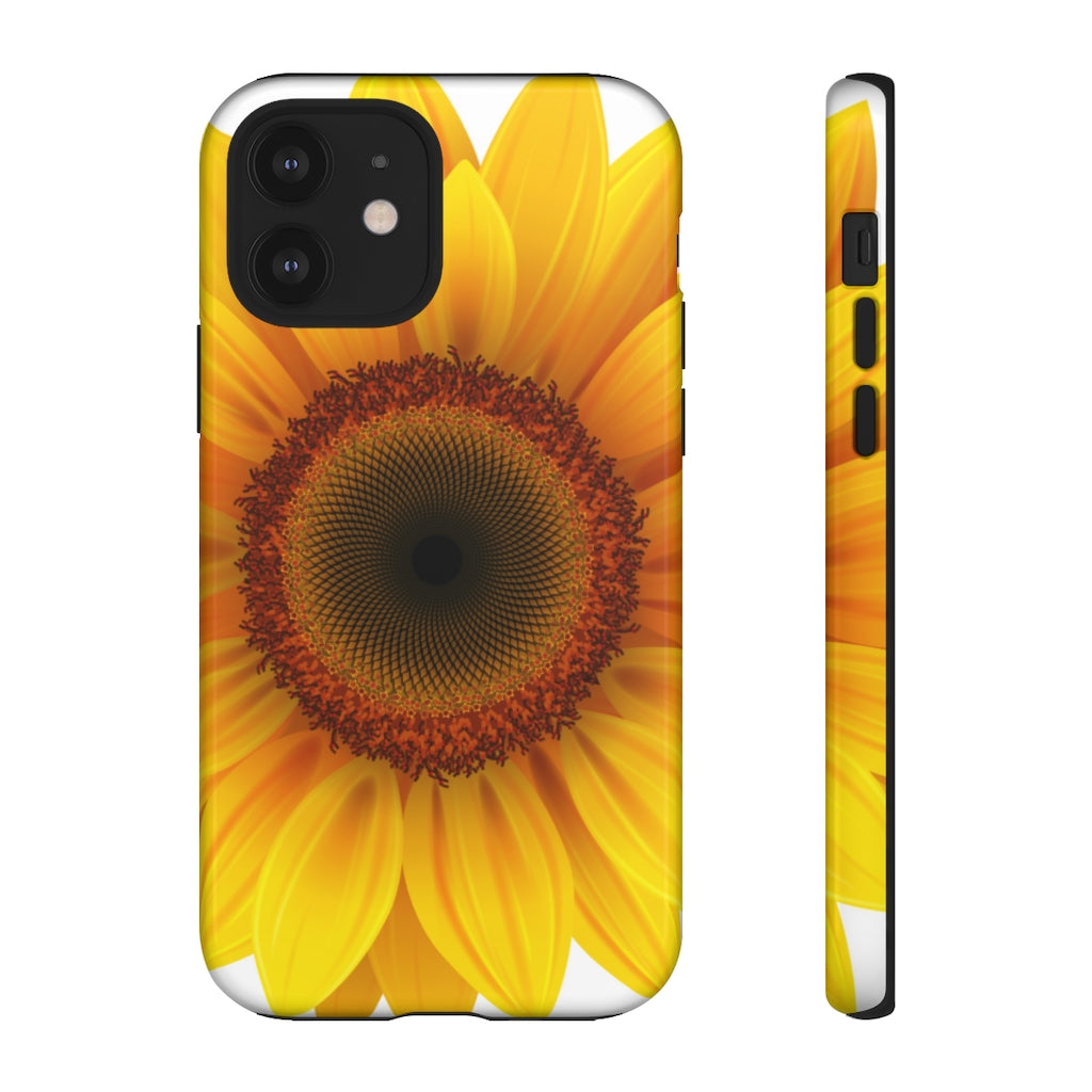 Simply Sunflower iPhone Case (Protective) iPhone 12 Glossy Phone Case