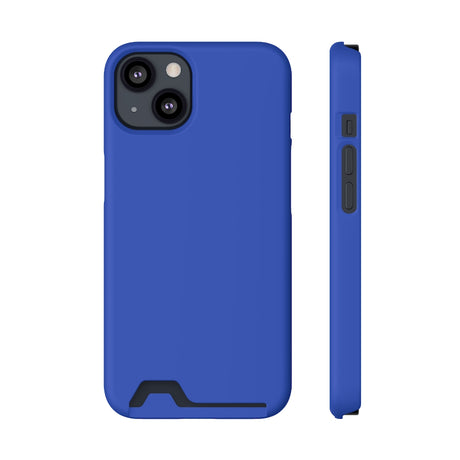 Cerulean Blue iPhone Case (Card) iPhone 13 Matte With gift packaging Phone Case