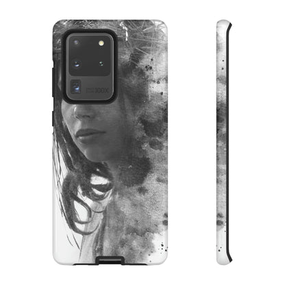 Portrait Lady Android Case (Protective) Samsung Galaxy S20 Ultra Glossy Phone Case