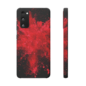 Red Explosion Samsung Case (Slim) Samsung S20 FE Matte Phone Case