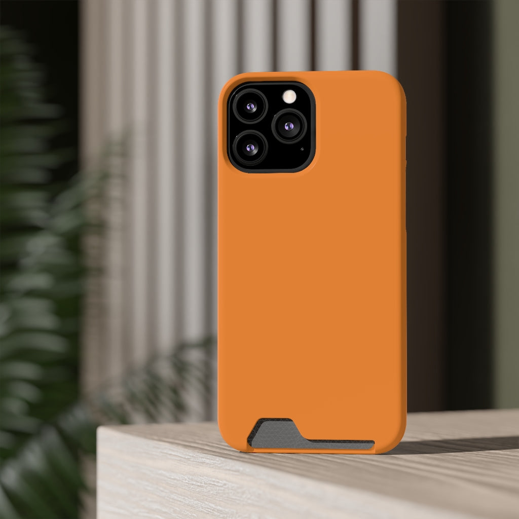 Cadmium Orange iPhone Case (Card) Phone Case