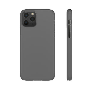 Dim Gray iPhone Case (Slim) iPhone 11 Pro Glossy Phone Case