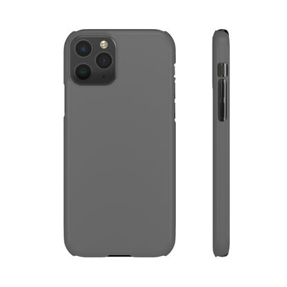 Dim Gray iPhone Case (Slim) iPhone 11 Pro Glossy Phone Case