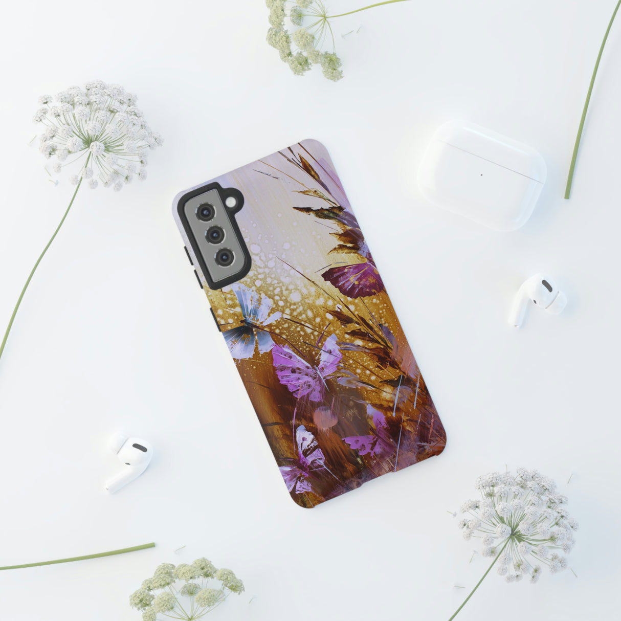 Butterflies Painting Android Case (Protective) Phone Case