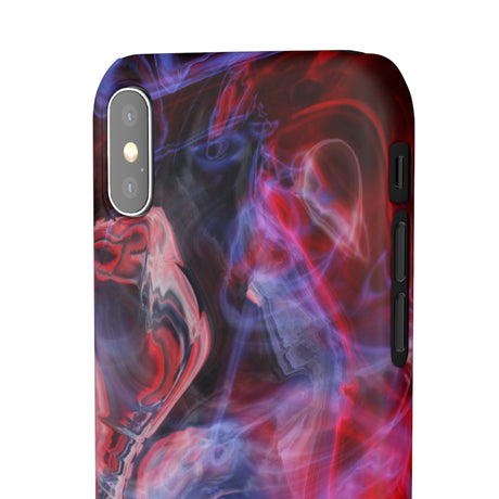 Red Marble iPhone Case (Slim) Phone Case