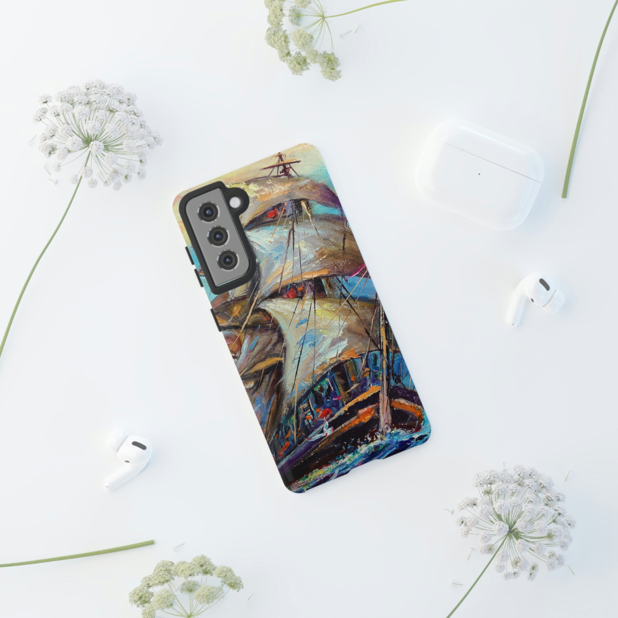 Sailboat Painting Android Case (Protective) Phone Case