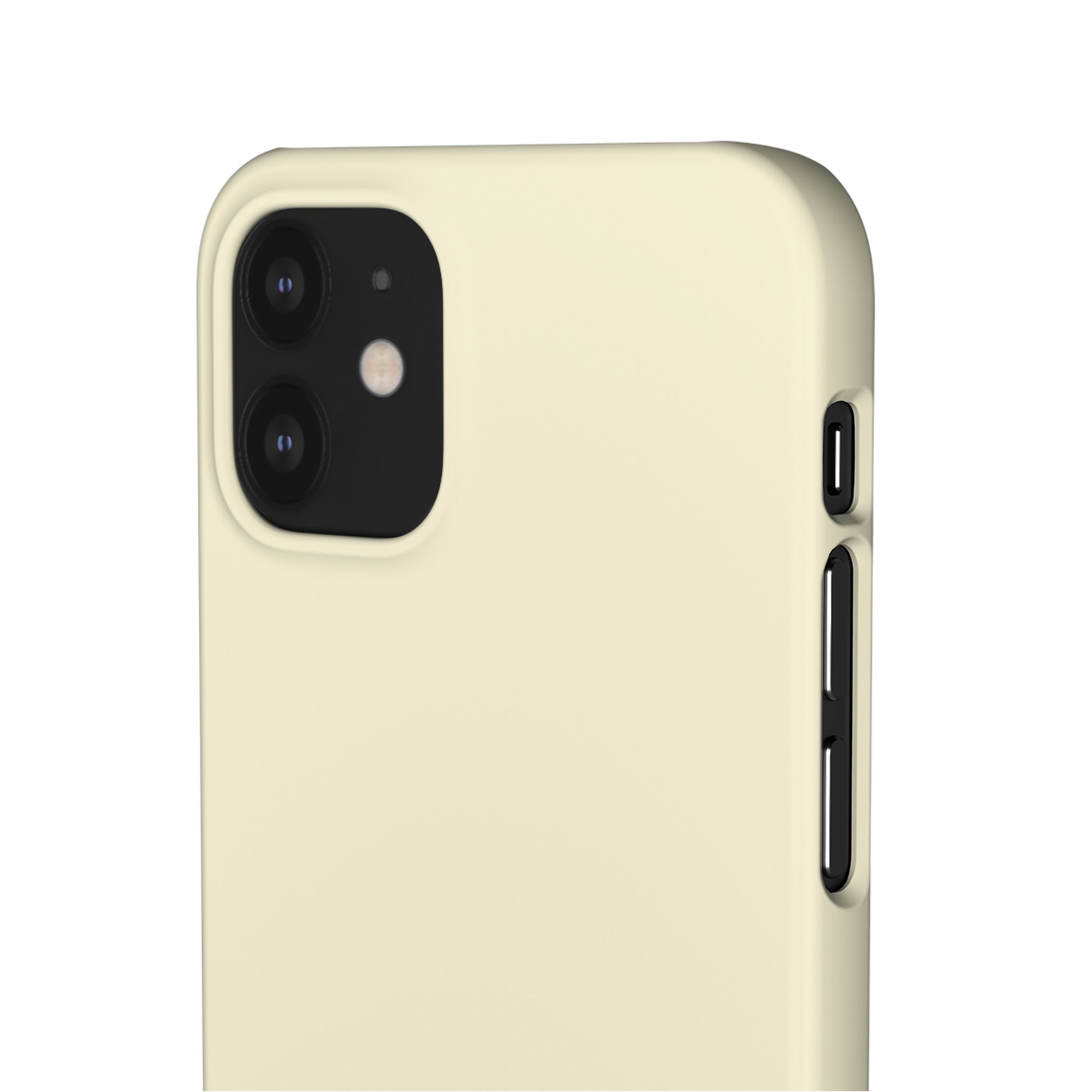 Cornsilk White iPhone Case (Slim) Phone Case