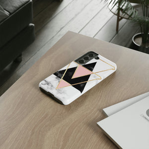 Marble Triangles Android Case (Protective) Phone Case