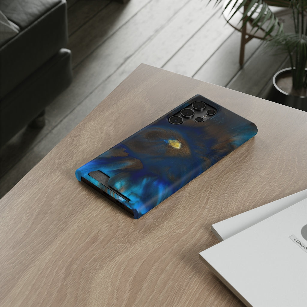 Space Galaxy Ink Art Samsung Case (Card) Phone Case