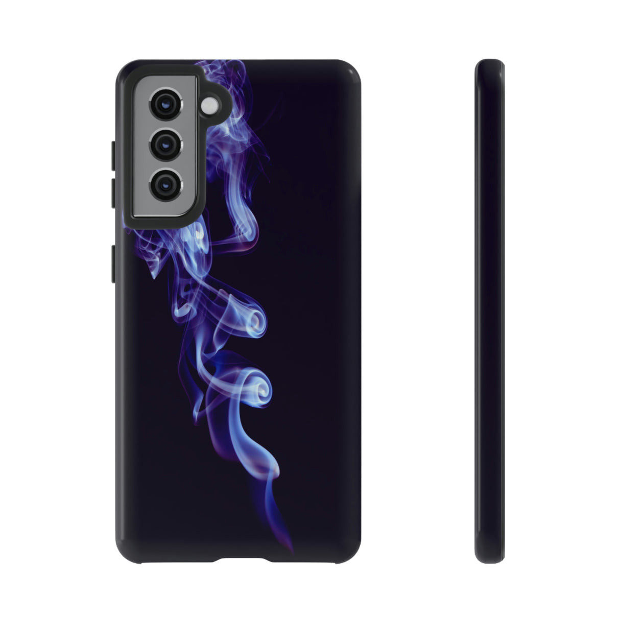 Purple Smoke Android Case (Protective) Samsung Galaxy S21 Glossy Phone Case