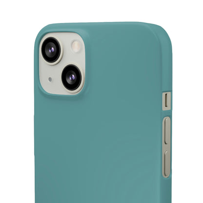 Cadet Blue iPhone Case (Slim) Phone Case