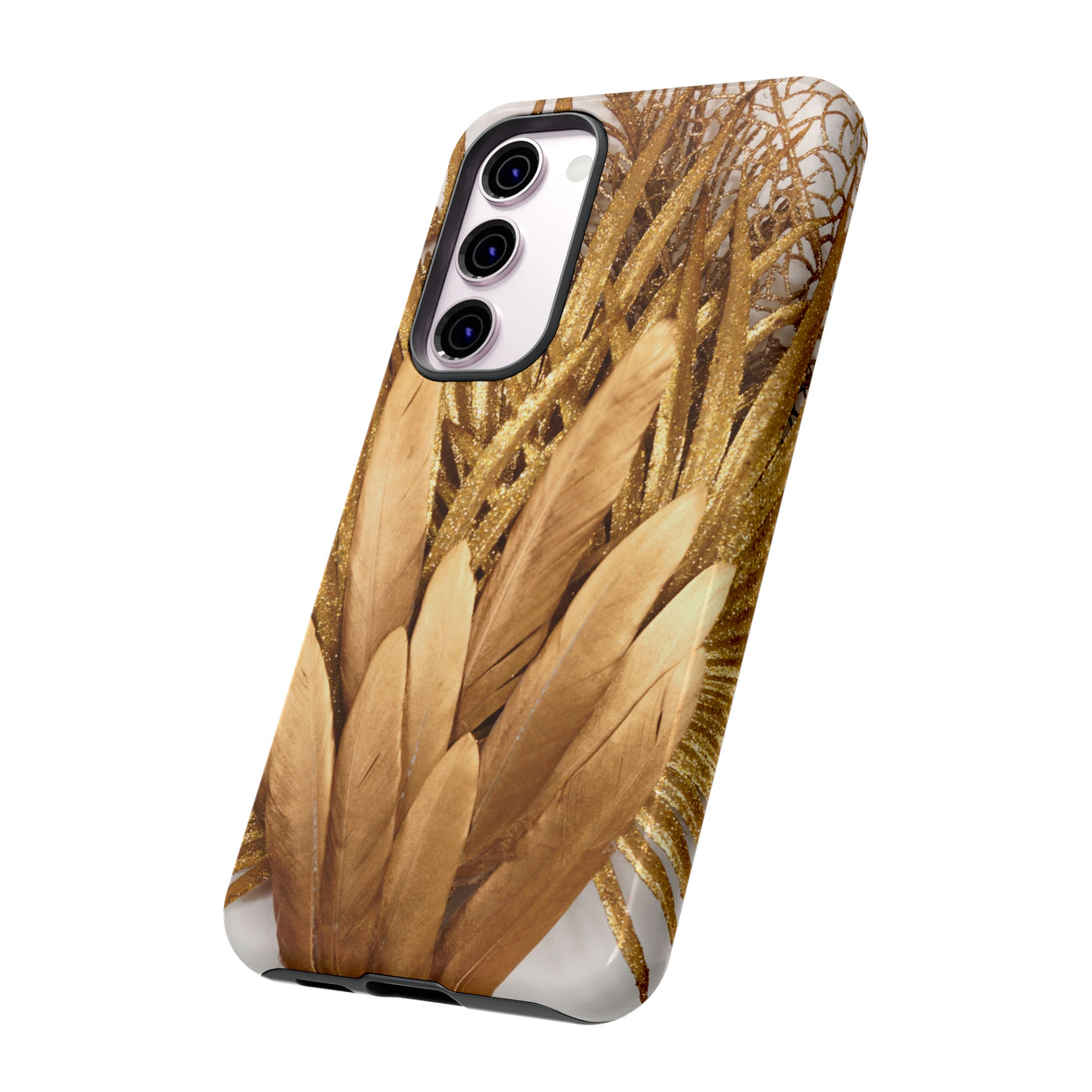 Gold Feather Android Case (Protective) Phone Case