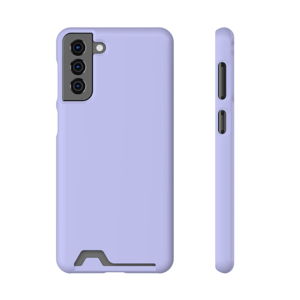 Lavender Blue Android Case (Card) Samsung Galaxy S21 Plus Matte With gift packaging Phone Case