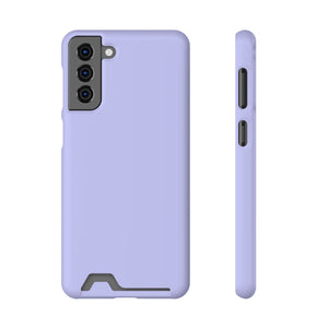 Lavender Blue Android Case (Card) Samsung Galaxy S21 Plus Matte With gift packaging Phone Case