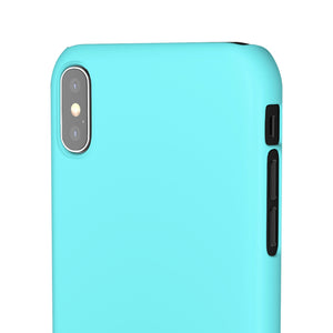 Electric Blue iPhone Case (Slim) Phone Case