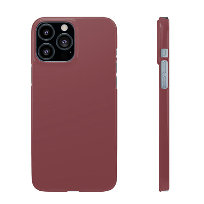 Cordovan Purple iPhone Case (Slim) iPhone 13 Pro Max Glossy Phone Case