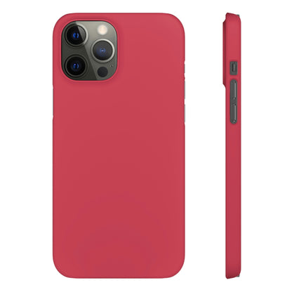 Brick Red iPhone Case (Slim) iPhone 12 Pro Max Matte Phone Case