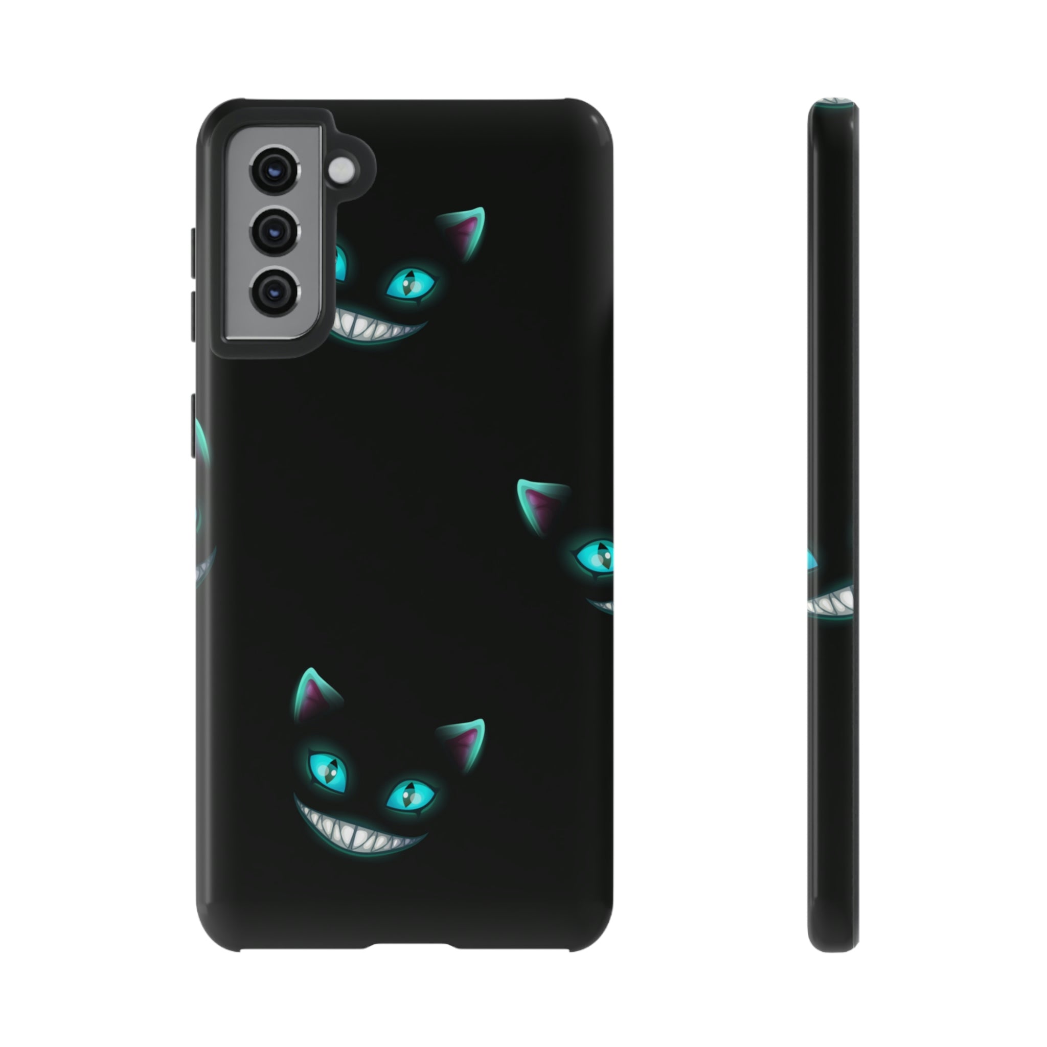 Scary Cat Android Case (Protective) Samsung Galaxy S21 Plus Glossy Phone Case