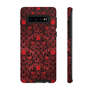 Fornge Gothic Flower Samsung Case (Protective) Samsung Galaxy S10 Glossy Phone Case