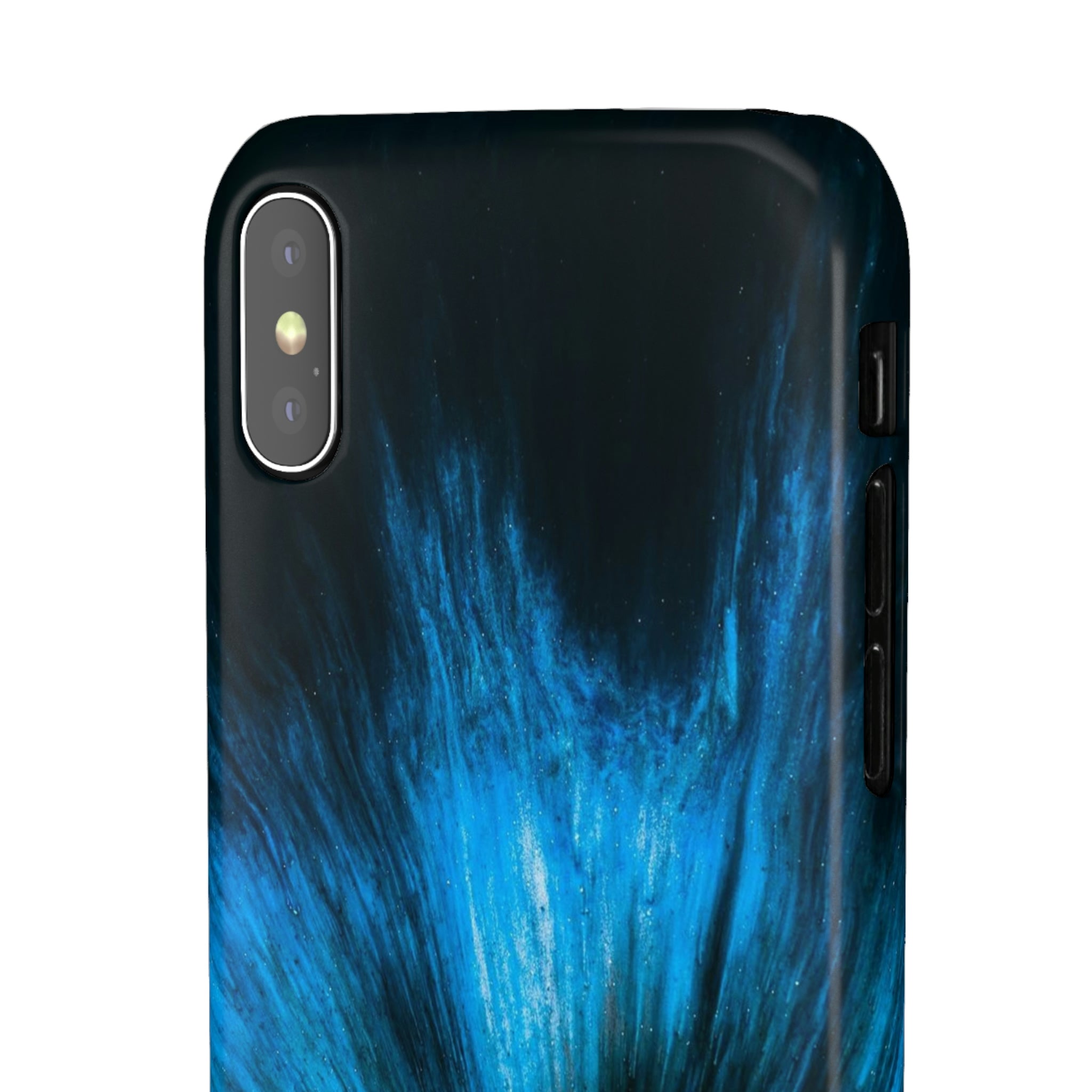 Midnight Shadow Ink Art iPhone Case (Slim) Phone Case