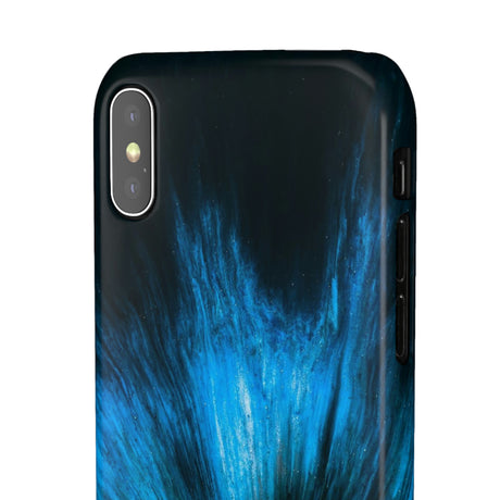 Midnight Shadow Ink Art iPhone Case (Slim) Phone Case