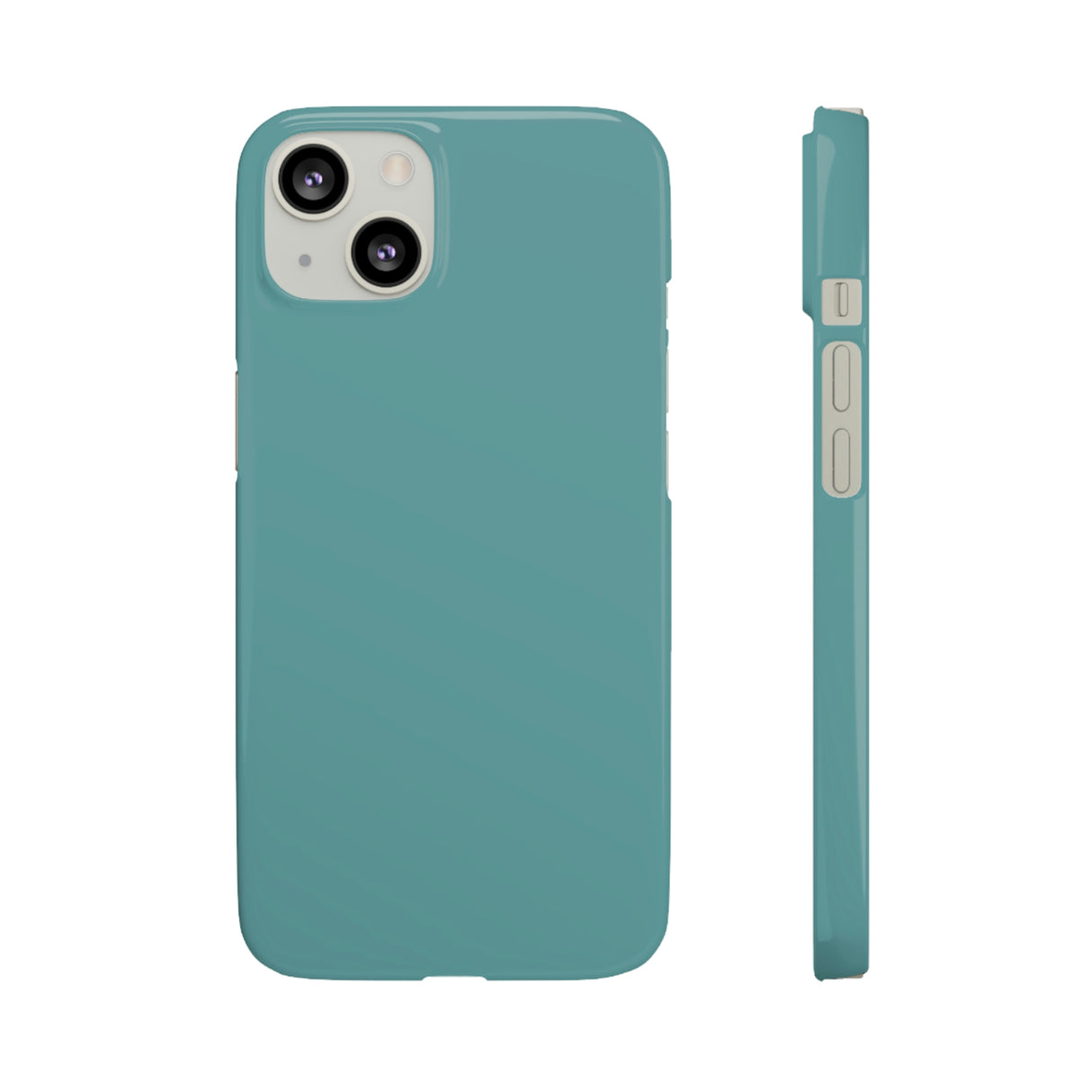 Cadet Blue iPhone Case (Slim) iPhone 13 Glossy Phone Case