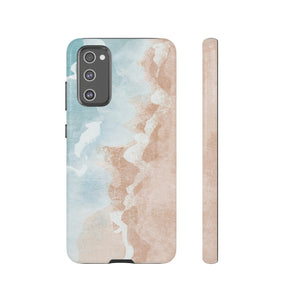 Boho Sea Beach Android Case (Protective) Samsung Galaxy S20 FE Glossy Phone Case