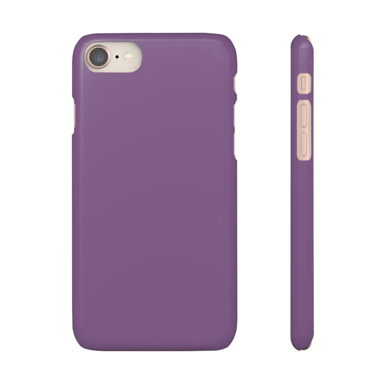 French Lilac iPhone Case (Slim) iPhone 8 Glossy Phone Case