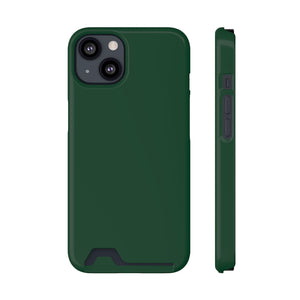 British Racing Green iPhone Case (Card) iPhone 13 Glossy With gift packaging Phone Case