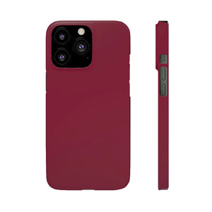 Claret Red iPhone Case (Slim) iPhone 13 Pro Matte Phone Case