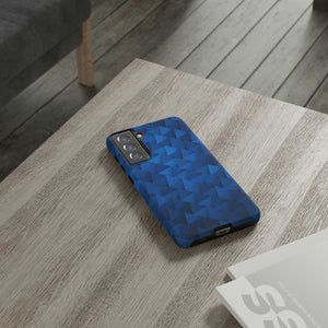 Blue Geometric Android Case (Protective) Phone Case