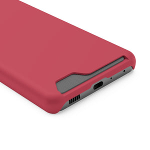 Brick Red Android Case (Card) Phone Case