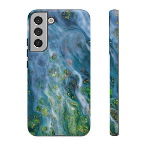 Forest Mist Ink Art Android Case (Protective) Samsung Galaxy S22 Plus Matte Phone Case