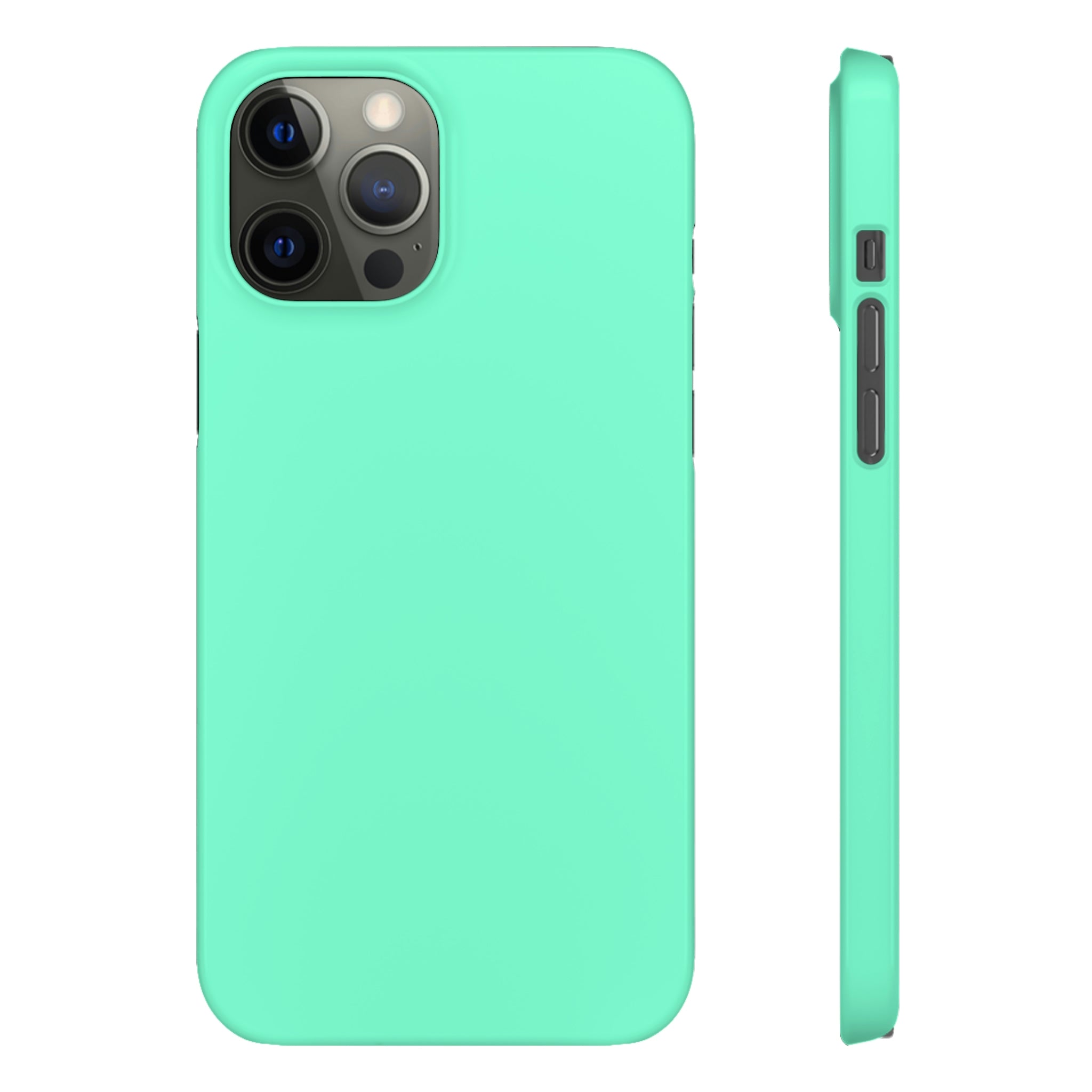 Aquamarine iPhone Case (Slim) iPhone 12 Pro Max Glossy Phone Case