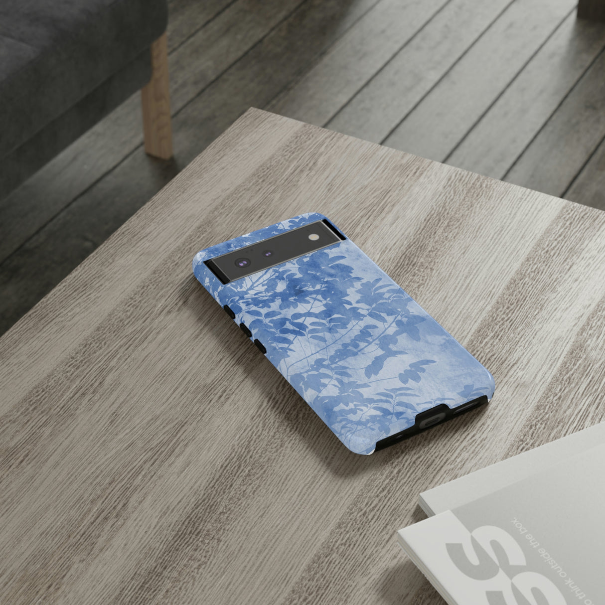 Blue Artistic Android Case (Protective) Phone Case