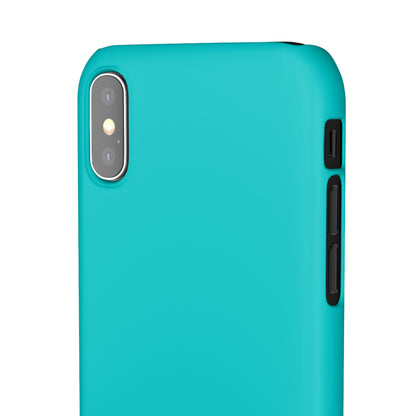 Dark Turquoise iPhone Case (Slim) Phone Case