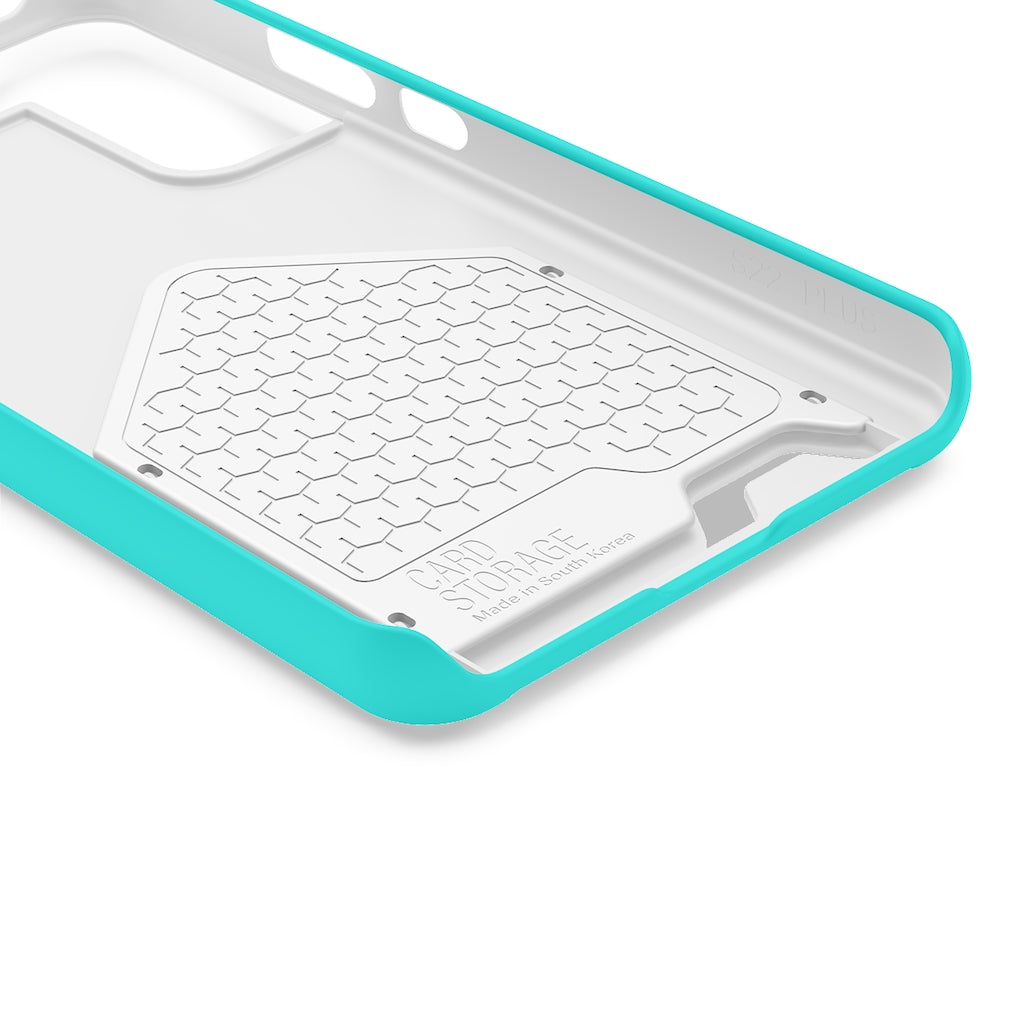 Flourescent Blue Android Case (Card) Phone Case