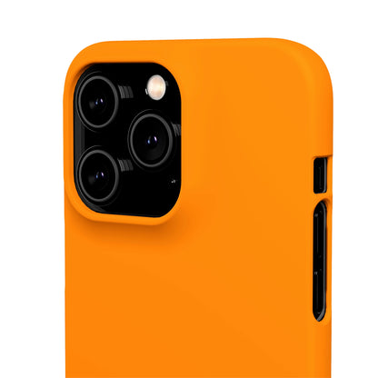 Dark Orange iPhone Case (Slim) Phone Case