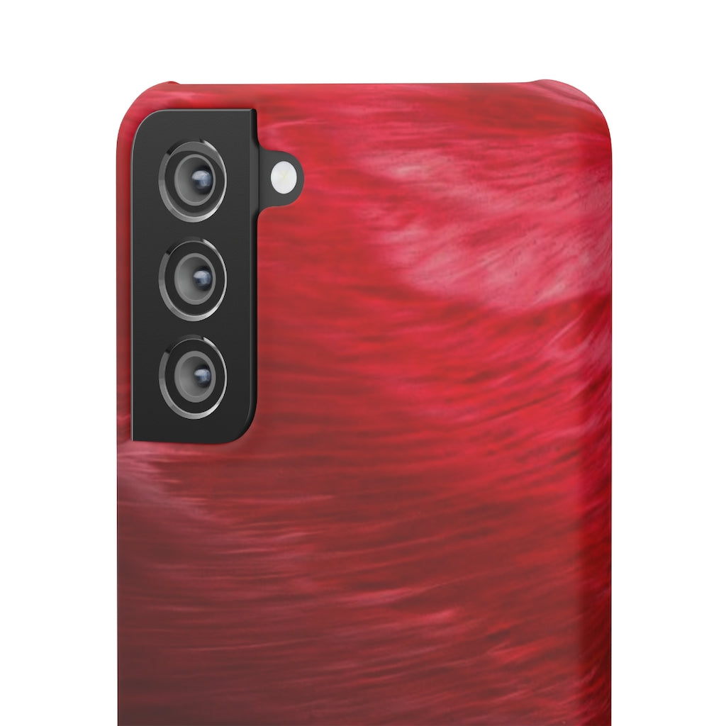 Red Feather Ink Art Android Case (Slim) Phone Case