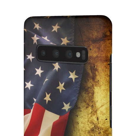 Close up of American flag Samsung/iPhone (Slim) Samsung Galaxy S10 Plus Matte Phone Case